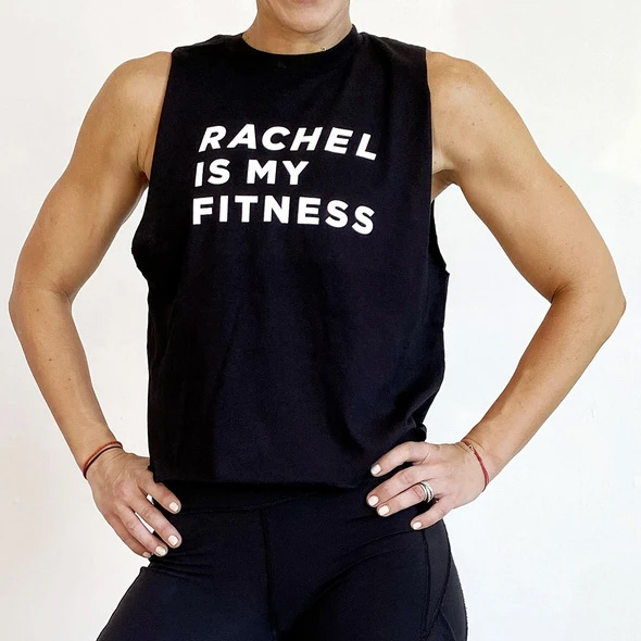 Rachel Fitness Long Crop T-Shirt