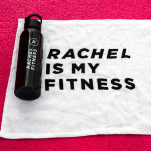 Rachel Fitness Water Bottle & Towel