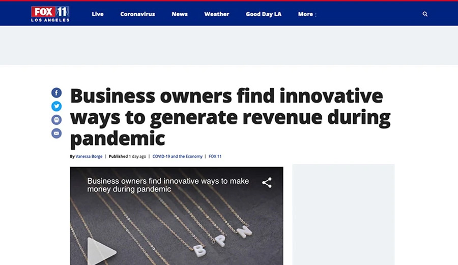 fox 11 los angeles business owners find innovative ways to generate revenue during pandemic