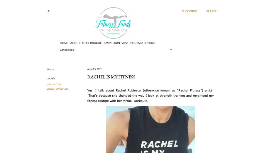 fitness finds on the mainline rachel is my fitness