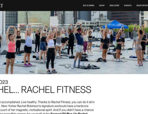 Seaport Fit Plus-Up Rachel Fitness Class