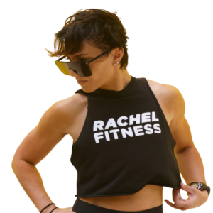 Rachel Fitness Official Logo Tee