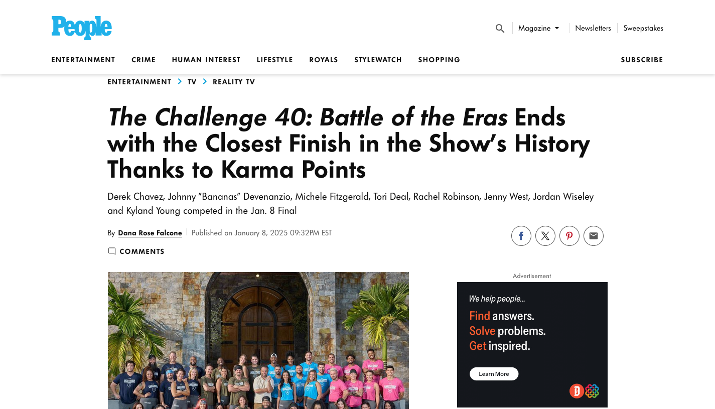 The Challenge 40: Battle of the Eras