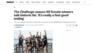 The Challenge Season 40 Female Winners Talk Historic Tie